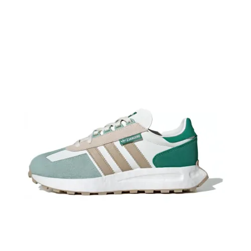 Adidas Originals Retropy E5 Low Топ Повседневная обувь Унисекс Бежевый Белый Зеленый