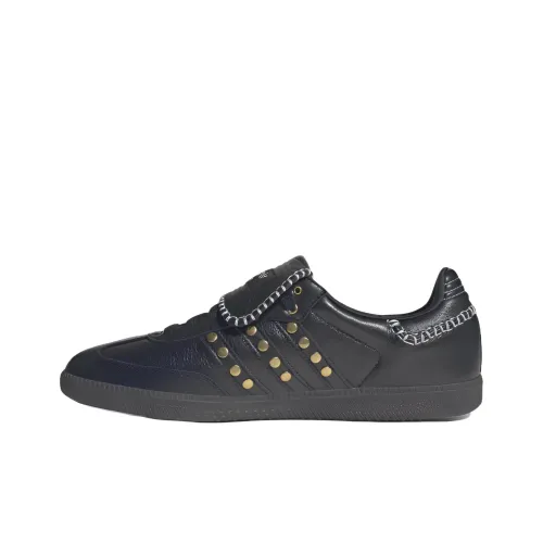 adidas originals Samba Кроссовки для скейтбординга Низкие Черные, золотые, белые Унисекс