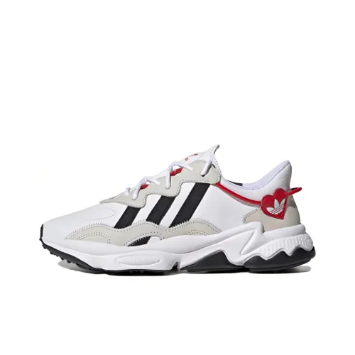 Adidas Originals Ozweego Устойчивый к истиранию Низкий Топ Casual Унисекс Белый Серый