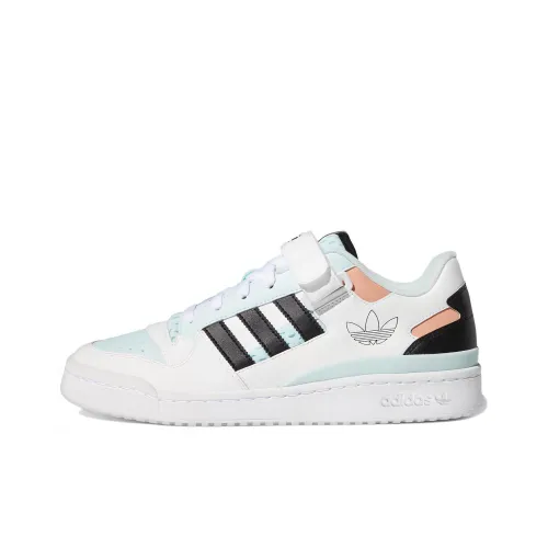 Adidas Originals FORUM Low Топ Скейтборд Кроссовки Унисекс Белый Черный Синий