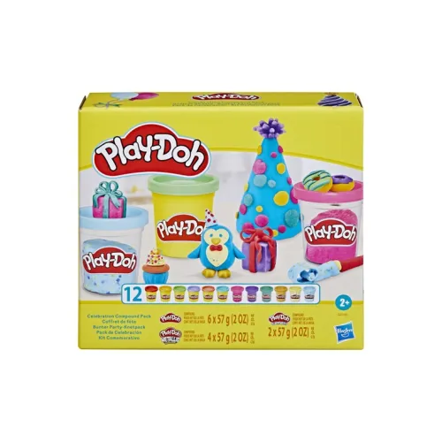 Play Doh VIBRANT Party Набор лака для ногтей 12 пачек Развивающие игрушки
