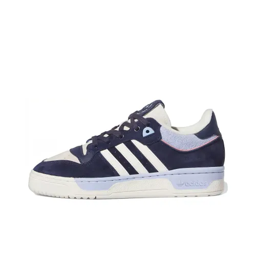 HOOP YORK CITY x adidas originals RIVALRY 86 Low Топ Скейтборд Кроссовки Унисекс Синий Белый