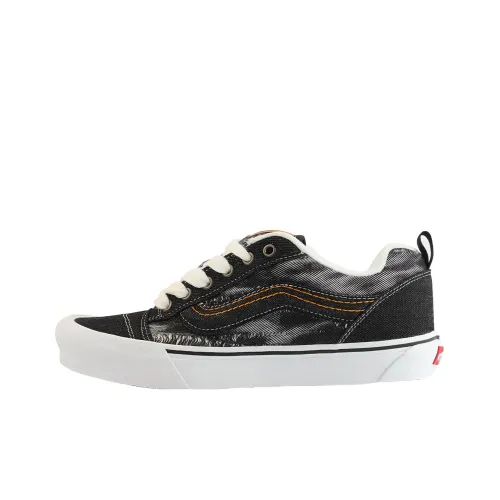 VANS Knu Skool Low Топ Скейтборд Кроссовки Унисекс Черный