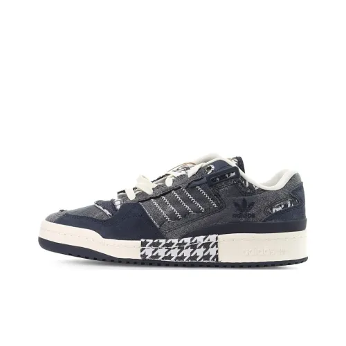 Adidas Originals FORUM Exhibit Low Скейтборд Кроссовки Unisex Черный Серый