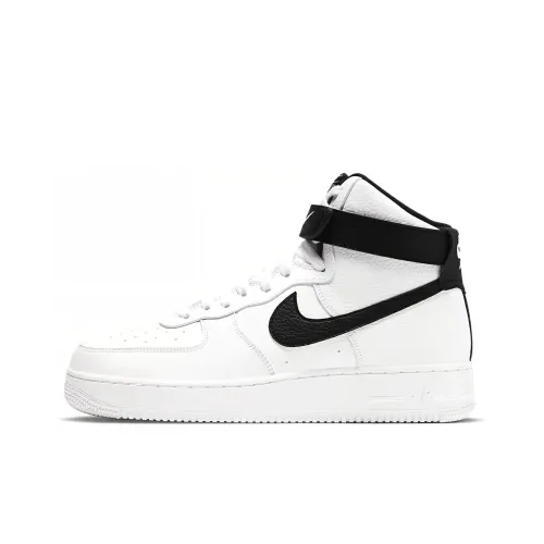 Nike Air Force 1 High Топ Скейтборд Кроссовки Мужские Белый Черный