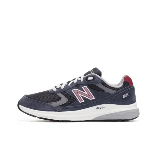 New Balance 880 Series Низкие Беговые Кроссовки Мужские Темно-Синие 2E