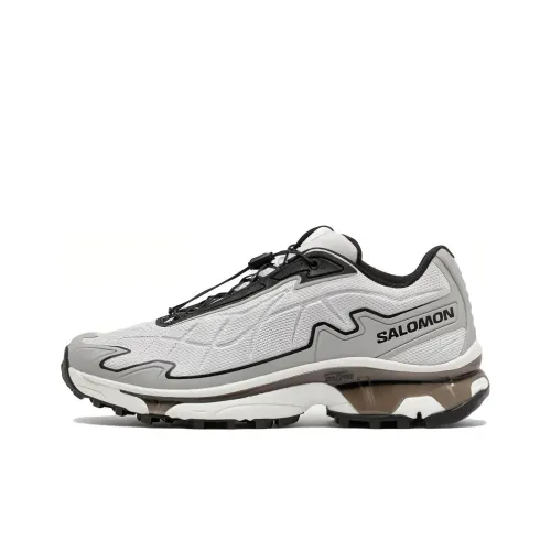 Salomon Collaboration XT Slate Улучшенная Уличная Обувь Низкий Топ Белый Серебряный Унисекс