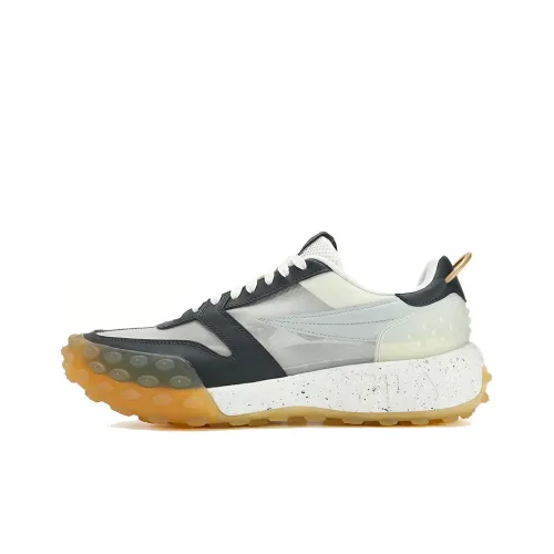 FILA Gara Low Топ Беговые кроссовки Мужской Черный Серый