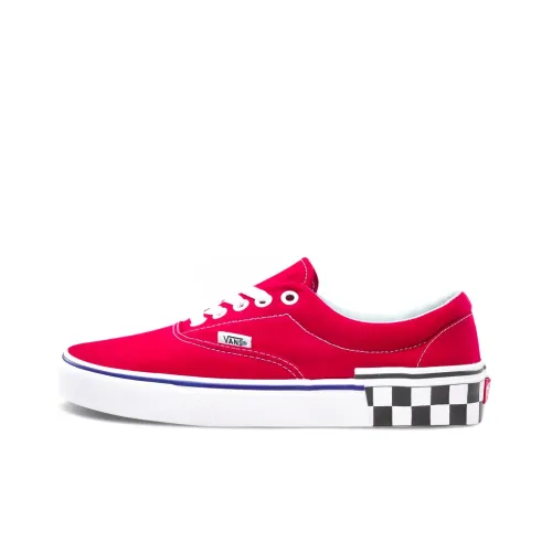 Vans Era Low Top Canvas Shoes Unisex Red Ванс Era Low Топ Кеды Унисекс Красный
