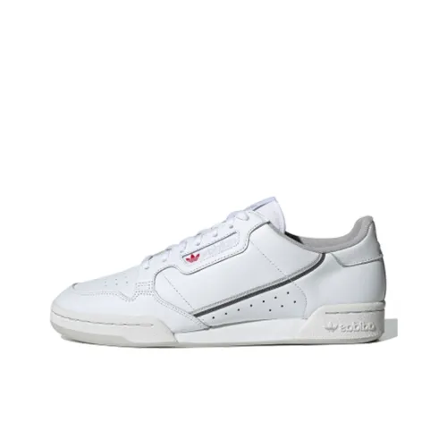 Adidas Originals Continental 80 Slip-on Resistant Low Top Скейтборд Кроссовки Мужские Белый Серый
