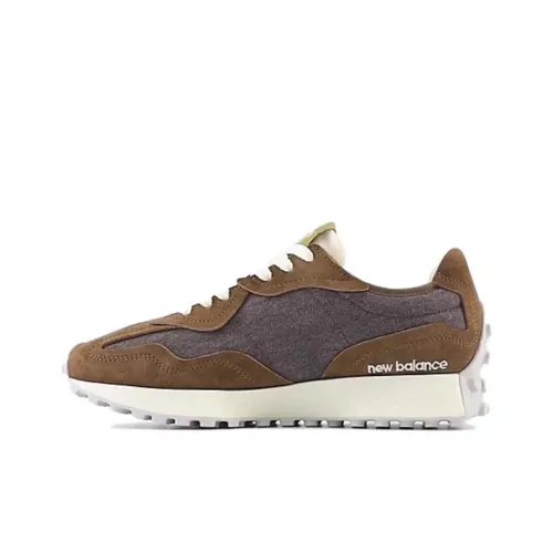 New Balance NB 327 Амортизация Износостойкий Низкий Топ Casual Унисекс Коричневый