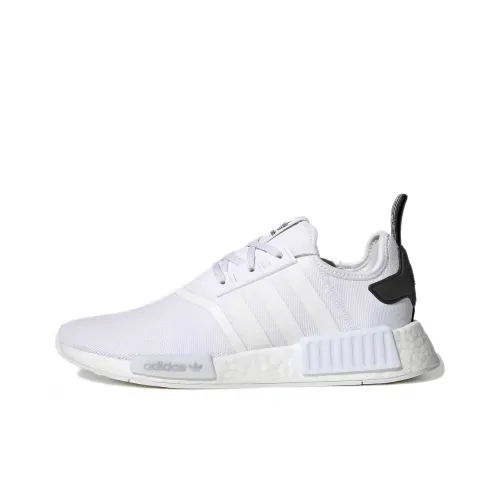 Adidas Originals NMD_R1 Slip Резистентный и Дышащий Низкий Топ Casual Унисекс Облачный Белый