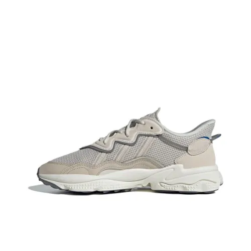 Adidas Originals Ozweego Шокабассеры Противоскользящие Устойчивые к истиранию Низкий Топ Повседневная обувь Унисекс Коричневый Синий