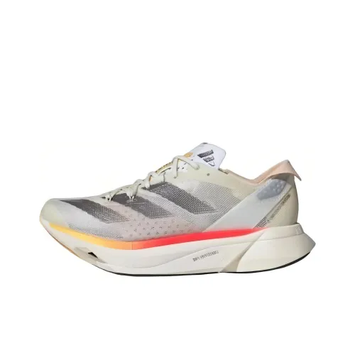 Adidas Adizero Adios Pro 3 Low Топ Марафон Длинный Бег Обувь Женская Белый Серебряный