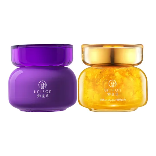 UNIFON Grape Seed Эуриопс гребенчатый Маски для лица Hydrating Dry Кожа Жирная Кожа и Различные типы кожи 100 мл + 100 мл