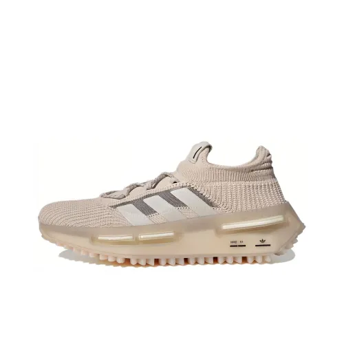 Adidas Originals NMD S1 Low Топ Беговые кроссовки Унисекс Коричневый