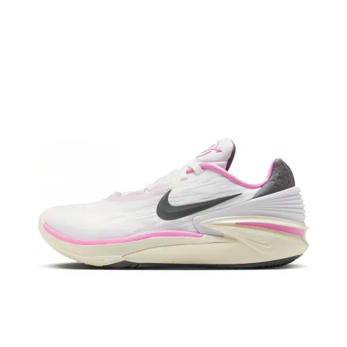 Nike Air Zoom г.T. Cut 2 EP Gets Pretty В Розовый Дышащий Низкий Топ Баскетбольные кроссовки Унисекс Белый Розовый Азиатская Версия
