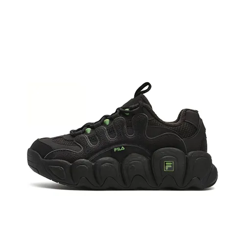 FILA Croissant Casual Low Top Black Women's
