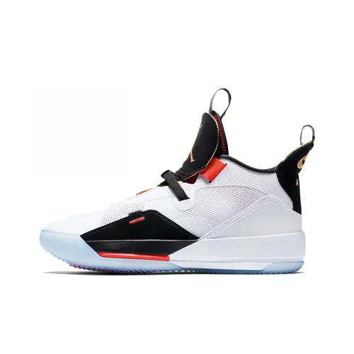 Jordan Air Jordan 33 Future OF Pilot Lightweight MID Баскетбольные кроссовки для игры Мужской Черный Белый