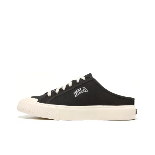 FILA Низкие кроссовки для скейтбординга унисекс черные корейский стиль