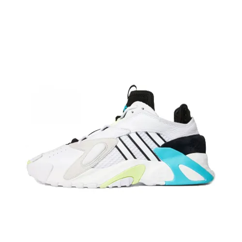 Adidas Originals Streetball Low Топ Баскетбольные Кроссовки Унисекс Белый Синий Желтый