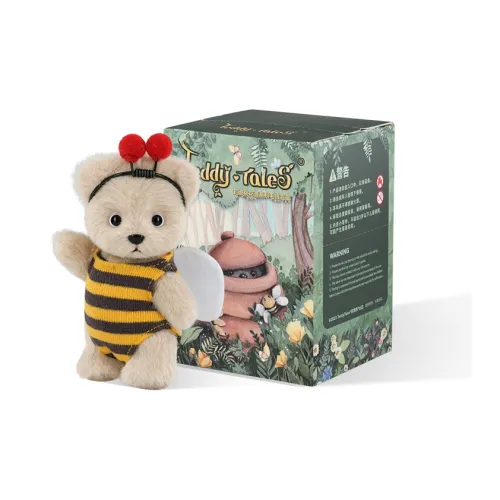 TeddyTales Lina Персик Spring Collection Слепые коробки Один Mystery Коробка Целая коробка 6 шт