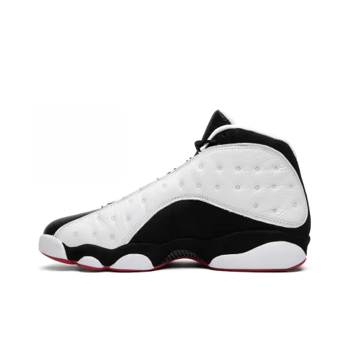 Jordan Air Jordan 13 10 Ретро 'Обратный отсчет Пачка' Высокие Топы Винтажные Баскетбольные Кроссовки Мужские Черные