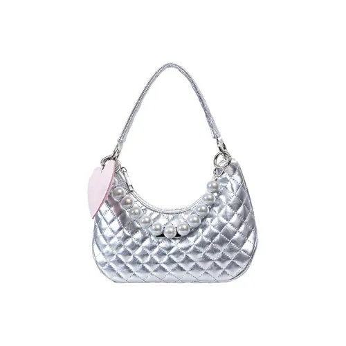 Rebirth Микрофибра Синтетическая Кожа Портативная Сумка через плечо Сумка на плечо Женская Маленькая Серебряная Клетка Маленькая Черная Клетка