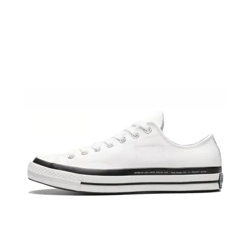 Moncler X Fragment Design x Converse Chuck Taylor All Star 70 Chuck Taylor All Star O Low Топ Кеды Унисекс Белый