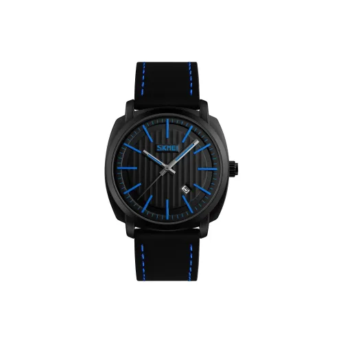 SKMEI Кварцевый механизм Мужские часы 41 мм Черный