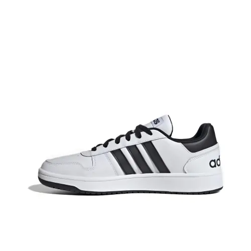 ADIDAS NEO Hoops 2,0 Юбка Устойчивая к истиранию Низкий Топ Повседневный Унисекс Белый Черный