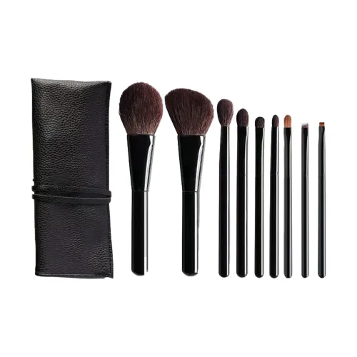 Yu Luo Мини Набор Щетка Сетка Кожа Складной Ремень Сумка 9 шт+Двойной Layer Холст Сумка на Молнии