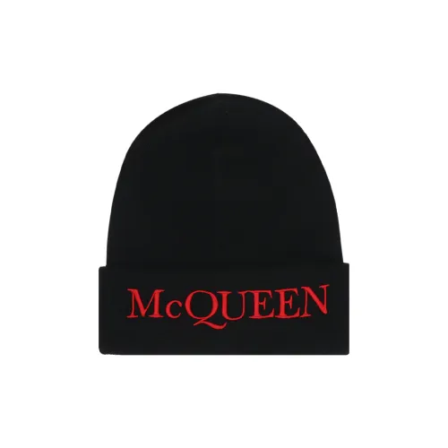 Alexander McQueen Кашемир Шапки-бини Мужской Черный