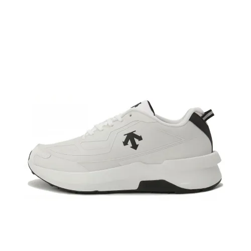DESCENTE Futec Беговые кроссовки Низкий топ Белый Черный Унисекс