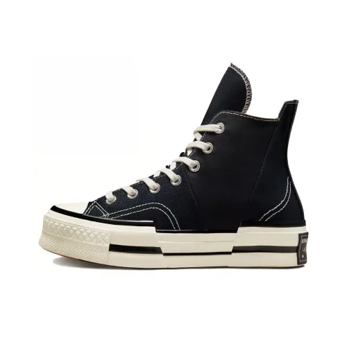 Converse Chuck 70 Plus CHUCK TAYLOR Высокие Кеды Унисекс Черный Белый