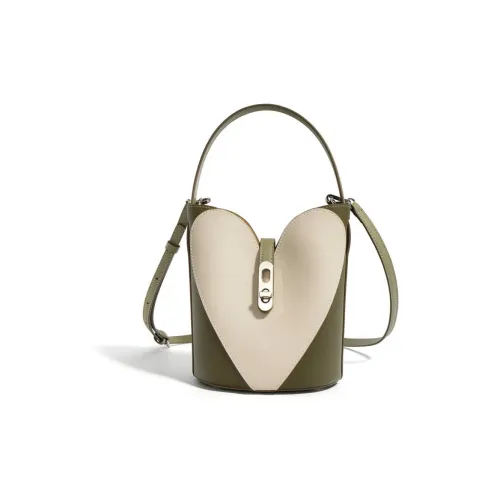 DEERE JACK Корова Кожа Ведро-Формовая Сумка Сумка на плечо Сумка через плечо Сумка Обычная Женская Белая