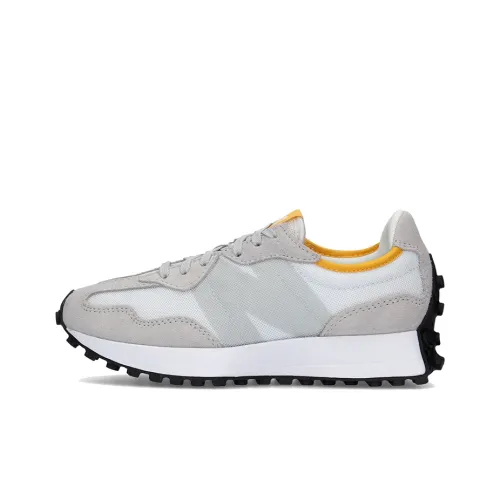 New Balance NB 327 Амортизация Низкий Топ Беговые Кроссовки Женские Серый Белый