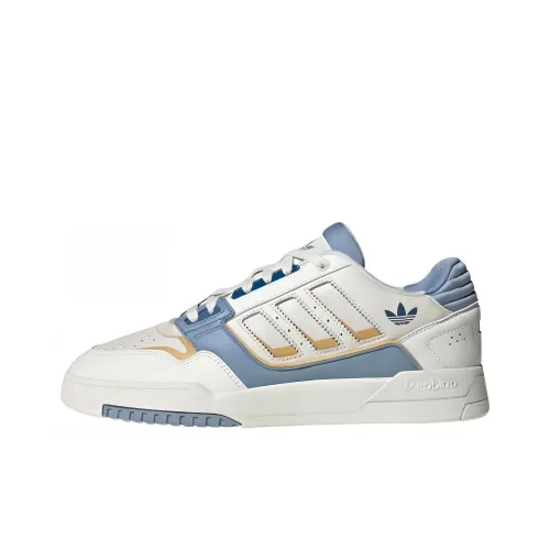 Adidas Originals Drop Step 2,0 Slip Резистентные к истиранию Низкий топ Скейтборд Кроссовки Унисекс Белый Желтый