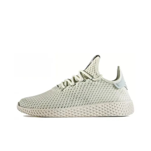 Pharrell Williams x Adidas Originals Tennis Hu Дышащие Низкие Кроссовки для Тениса Женские Зеленые
