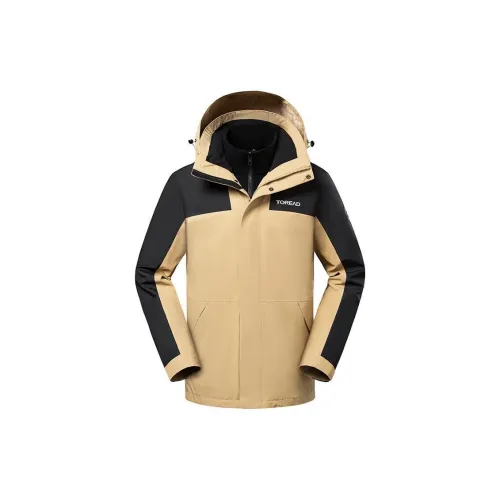 TOREAD Водонепроницаемый и Ветрозащитный для сохранения тепла ветровка унисекс древесина черный