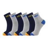 6 пар (Темно-синий + Серо-голубой)