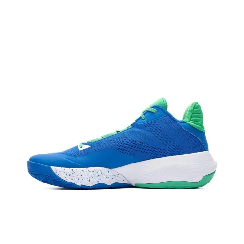 New Balance совместный бренд Two Wxy V4 Low Топ Баскетбольные кроссовки Унисекс Синий Зеленый Белый