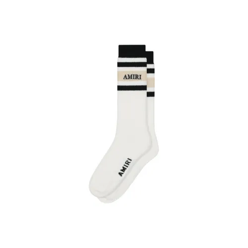 AMIRI Белые Мужские Носки MID до икры