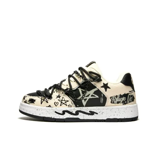 RIFUGIO VO' Противоскользящие Износостойкие Дышащие Низкие Кроссовки для Скейтбординга Мужские