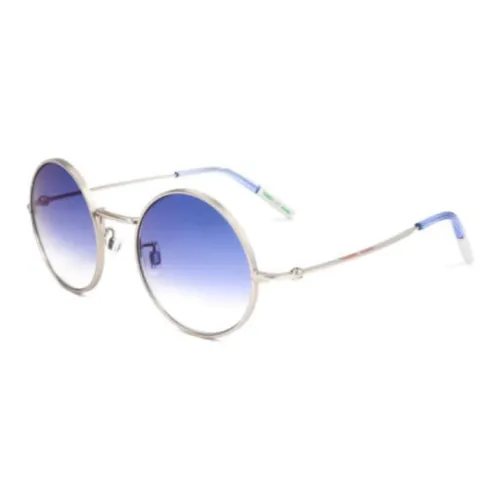 Tommy Hilfiger Круглые Солнцезащитные очки Мужские Серые