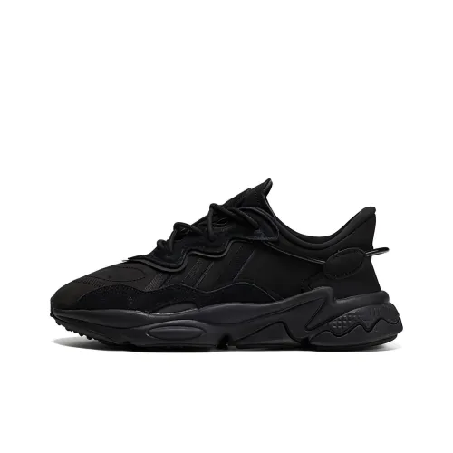 Adidas Originals Ozweego Шокабойеры Противоскользящие Устойчивые к истиранию Низкий Топ Спортивная Повседневная Обувь Женская Черная