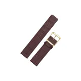 Бамбук с рельефом, коричневый, с золотистой пряжкой