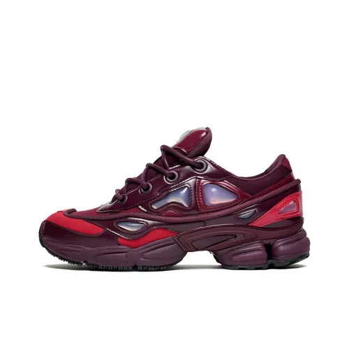 RAF SIMONS x Adidas Originals Ozweego Нескользящий Легкий Низкий Топ Повседневный Мужской Красный
