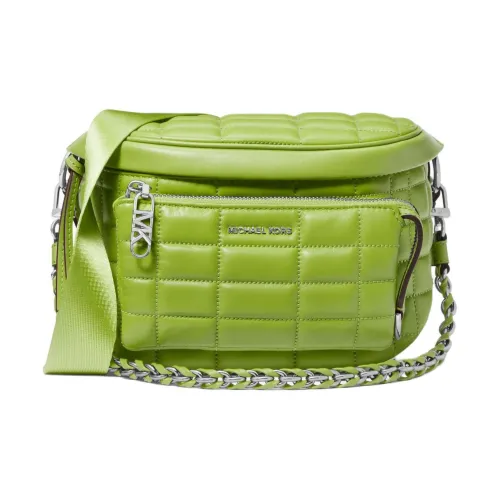 MICHAEL KORS Slater Овчина Сумка через плечо Средняя Женская Авокадо Зеленый