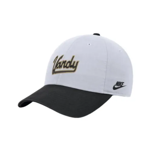 Nike Хлопковые кепки унисекс черные